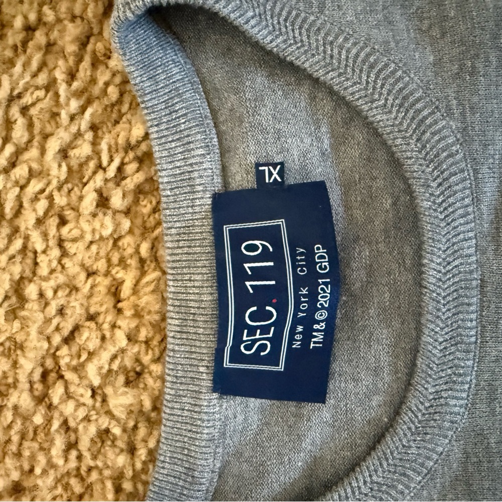 Grateful Dead: Section 119 Gray Men's Sweater with Dancing Bears